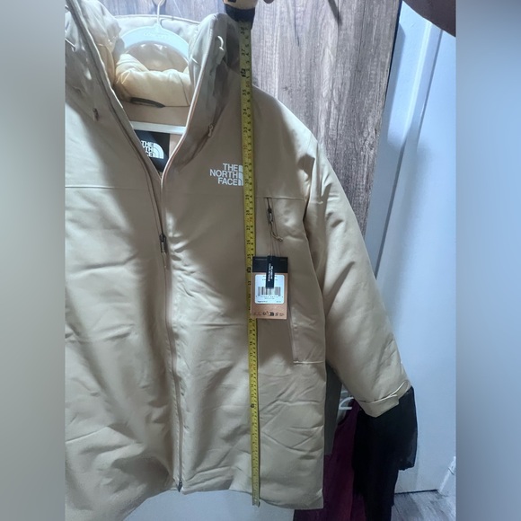 The North Face NWT Women's Range Down 600 Parka Size XXL Khaki Stone - Picture 11 of 16